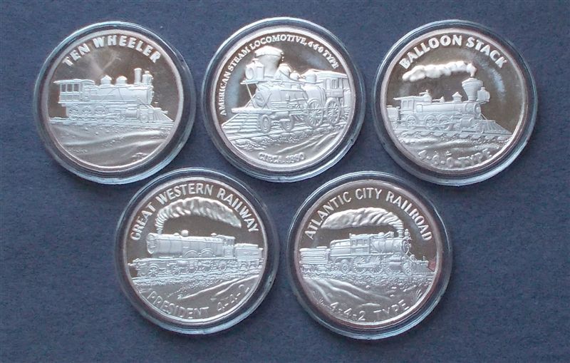 Coins-Depicting-Steam-Locomotives